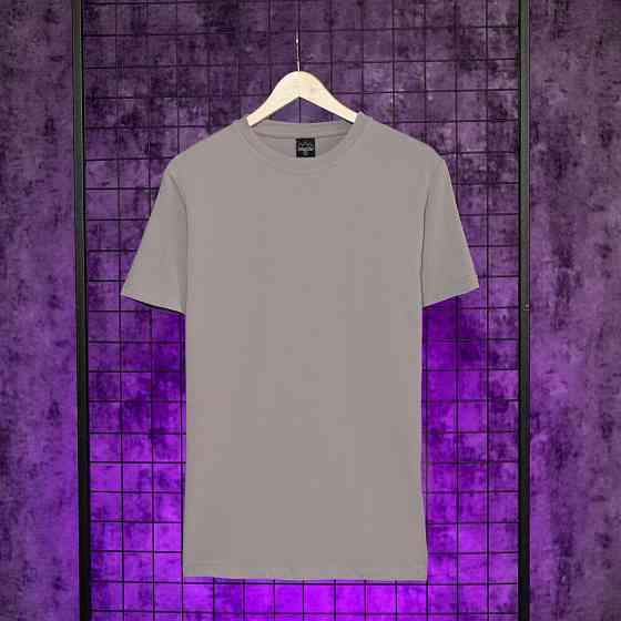 Мужская хлопковая футболка Pobedov Peremoga Batal стальная Киев