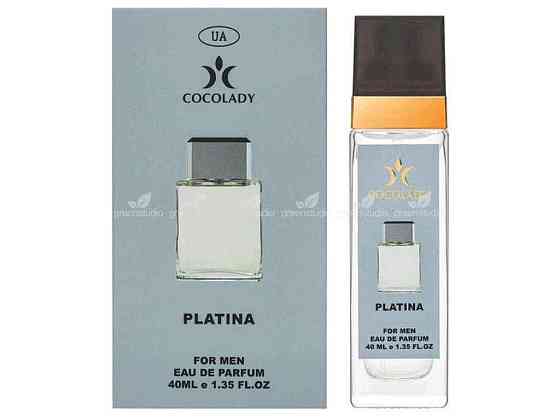 Парфюмированная вода для мужчин 40мл PLATINA аромат CHANEL EGOISTE PLATINUM ТМ COCOLADY Киев