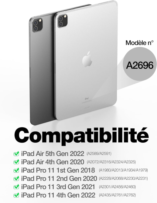 Чехол клавиатура Dracool для iPad Pro 11 (1/2/3/4 поколения) и iPad Air 4/5 (10.9