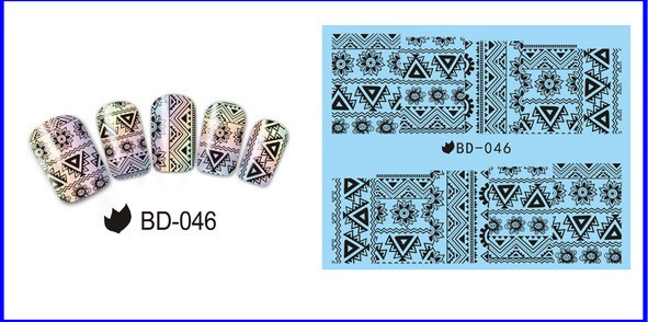 Наклейки для нігтів BD-046 Київ - фото 1