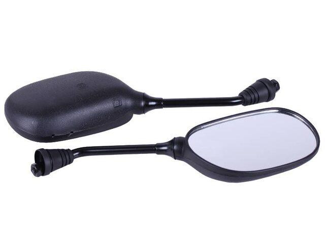 Дзеркала ZX для скутера Хонда, овальні, М8, пара Мукачево - фото 1