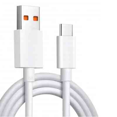 Дата кабель USB 2.0 AM to USB-C 1.0m 6A white Dengos (PLS-TC-6A-WHITE) Вінниця