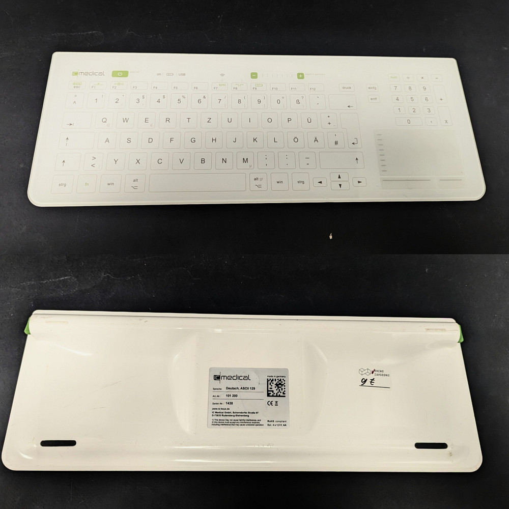 Безпровідна клавіатура IC MEDICAL IC Keys HT 400 (Б клас) Луцк - изображение 1