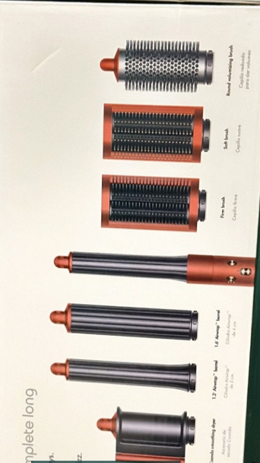 Стайлер Dyson Airwrap HS05 Complete Long Topaz/Orange. Киев - изображение 2