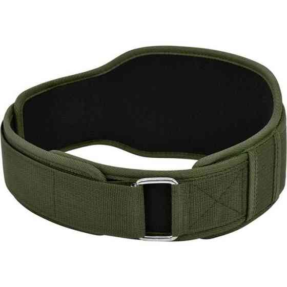 Пояс для важкої атлетики RDX RX5 Double Belt неопреновий Army Green XL Каменское