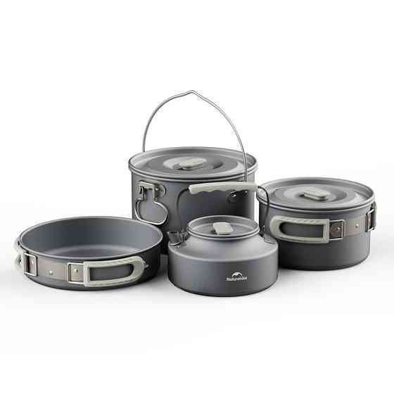Кастрюля Naturehike CNK2450CF010, 1.7 л, алюминий Киев