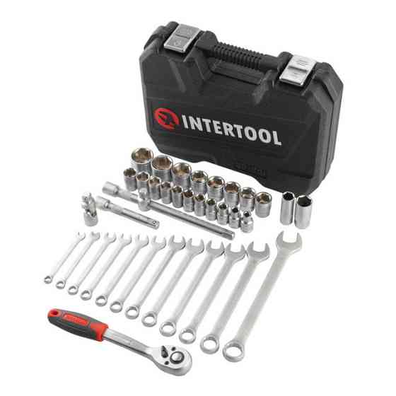 Набір інструментів 1/2" 38од (ET-6038SP) INTERTOOL ET-9038 Київ