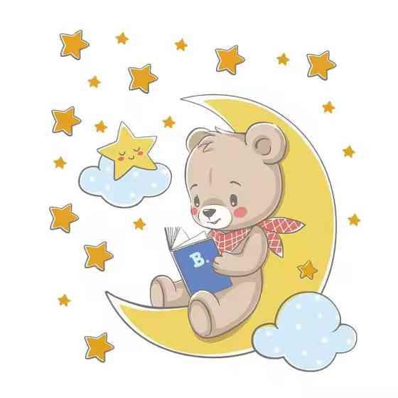 Наклейка виниловая декоративная в детскую комнату 