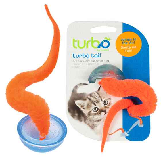 Coastal Turbo Tail Popper КОСТАЛ ТУРБО ХВОСТ интерактивная игрушка для котов Киев