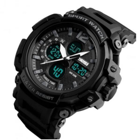 Часы наручные SKMEI 1343BK, BLACK, 9745 Днепр