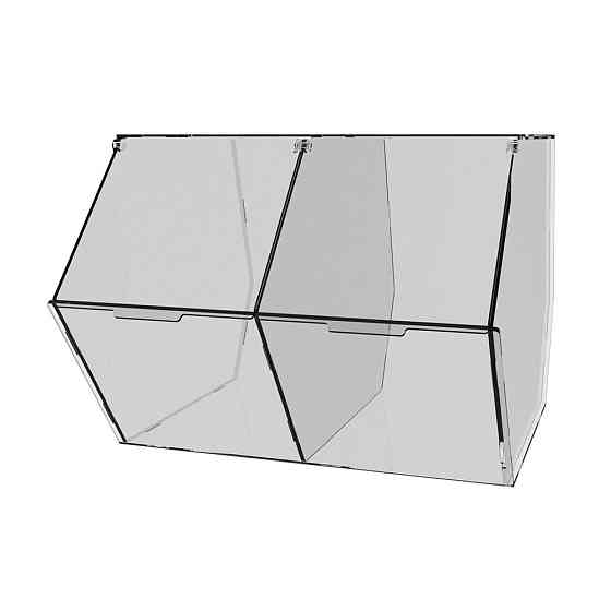 Диспенсер  EKOSTAR  для мармеладів, снеків, горіхів 2 комірки Київ