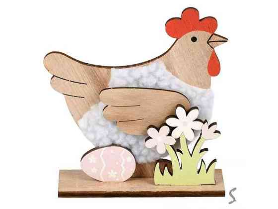 Декор великодній Chiken 12,5см R33824 ТМ STENSON Київ