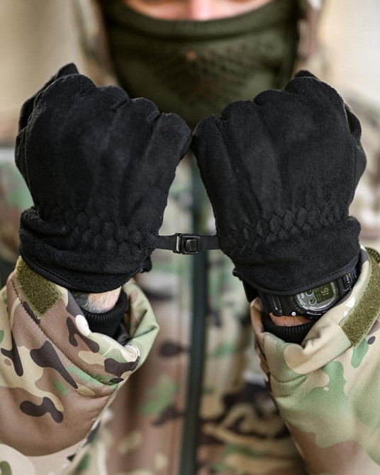 Рукавички флісові JET Black ПП8210 Одеса - фото 4