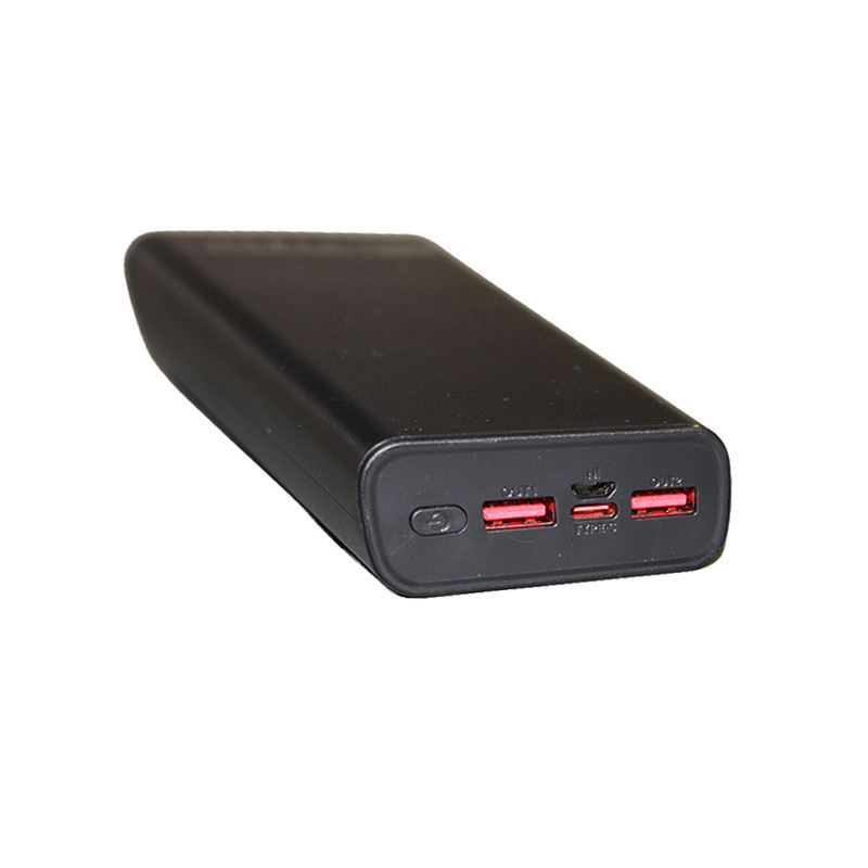 Портативный аккумулятор 20000 mAh, черный Днепр - изображение 3
