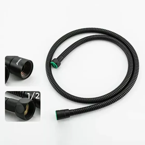 Гігієнічний душ прихованого монтажу GAPPO G7217-6 чорний Київ