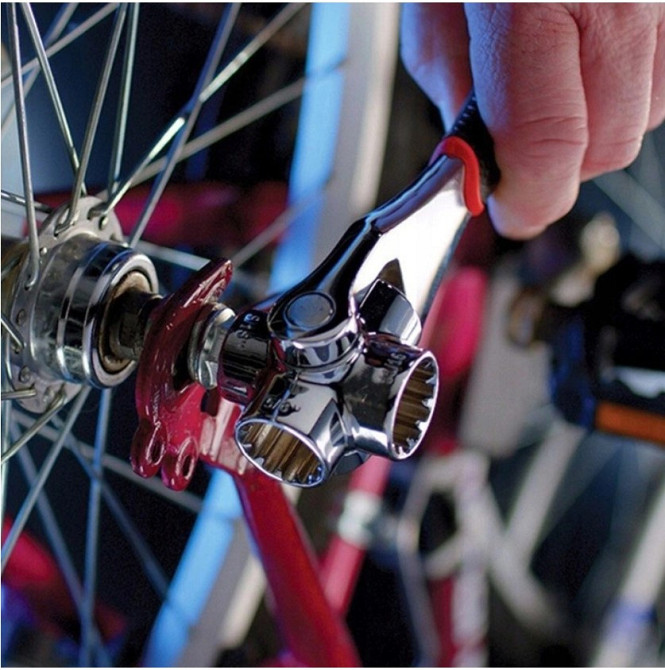 Ключ гайковий універсальний (8,10,11,13,14,16,17,19мм; 5/16,3/8,7/16,1/2,9/16,5/8,1 1/16, 3/4": зірв Чернігів - фото 9