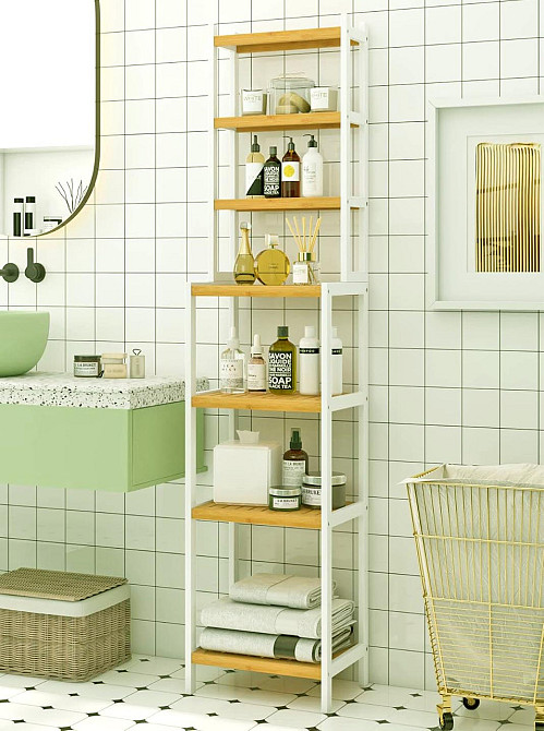 Етажерка для ванної "Негалія" зефір-каррі Миколаїв - фото 1