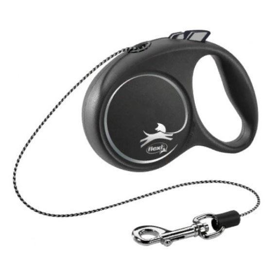 Flexi Black Design XS поводок-рулетка (3м, до 8кг, трос) Вінниця - фото 1