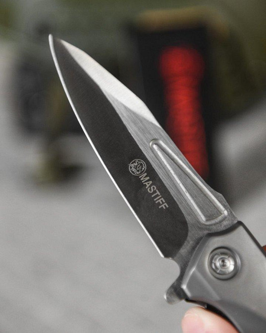 Ніж викидний Mastiff carbon ВТ4766 Одеса - фото 11