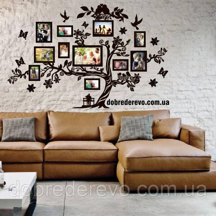 Семейное дерево Love  на 11 фото рамок, Родовое дерево Love Вижница - изображение 1