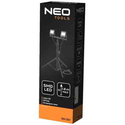Прожектор Neo Tools алюміній, 220 В, 2х30Вт, 5400 люмен, SMD LED, кабель 3 м з в (99-061) Вінниця