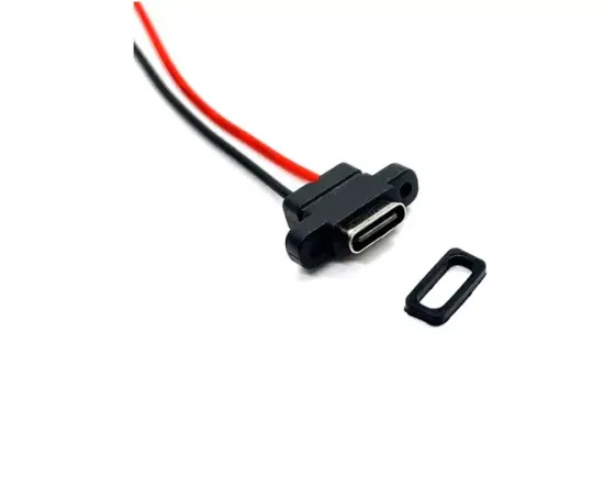 Гніздо USB type C, 2-х контактне, з кабелем Полтава