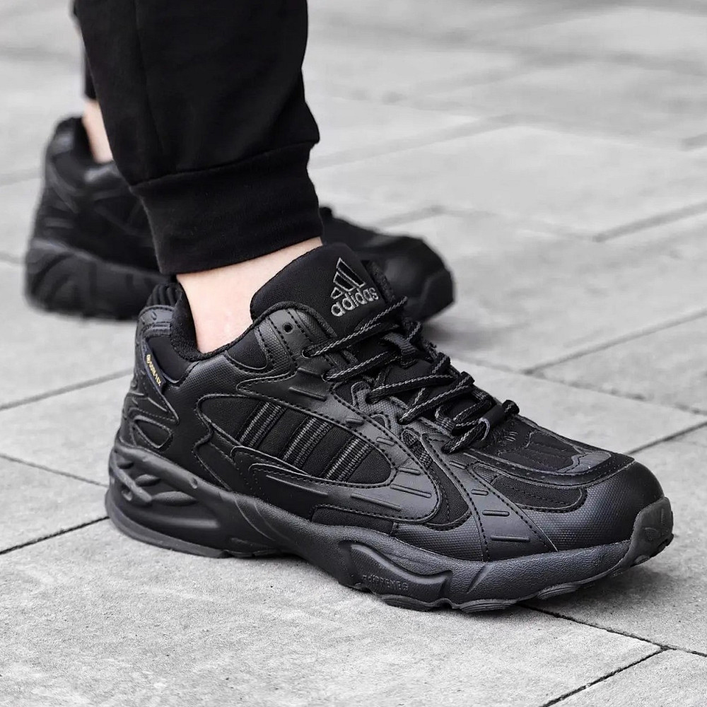 Зимние Кроссовки Adidas GORE-TEX Мужские Черные с МЕХОМ Адидас Гортекс Термо (размеры: 41,42,43,44,45) - 45-1 Днепр - изображение 4