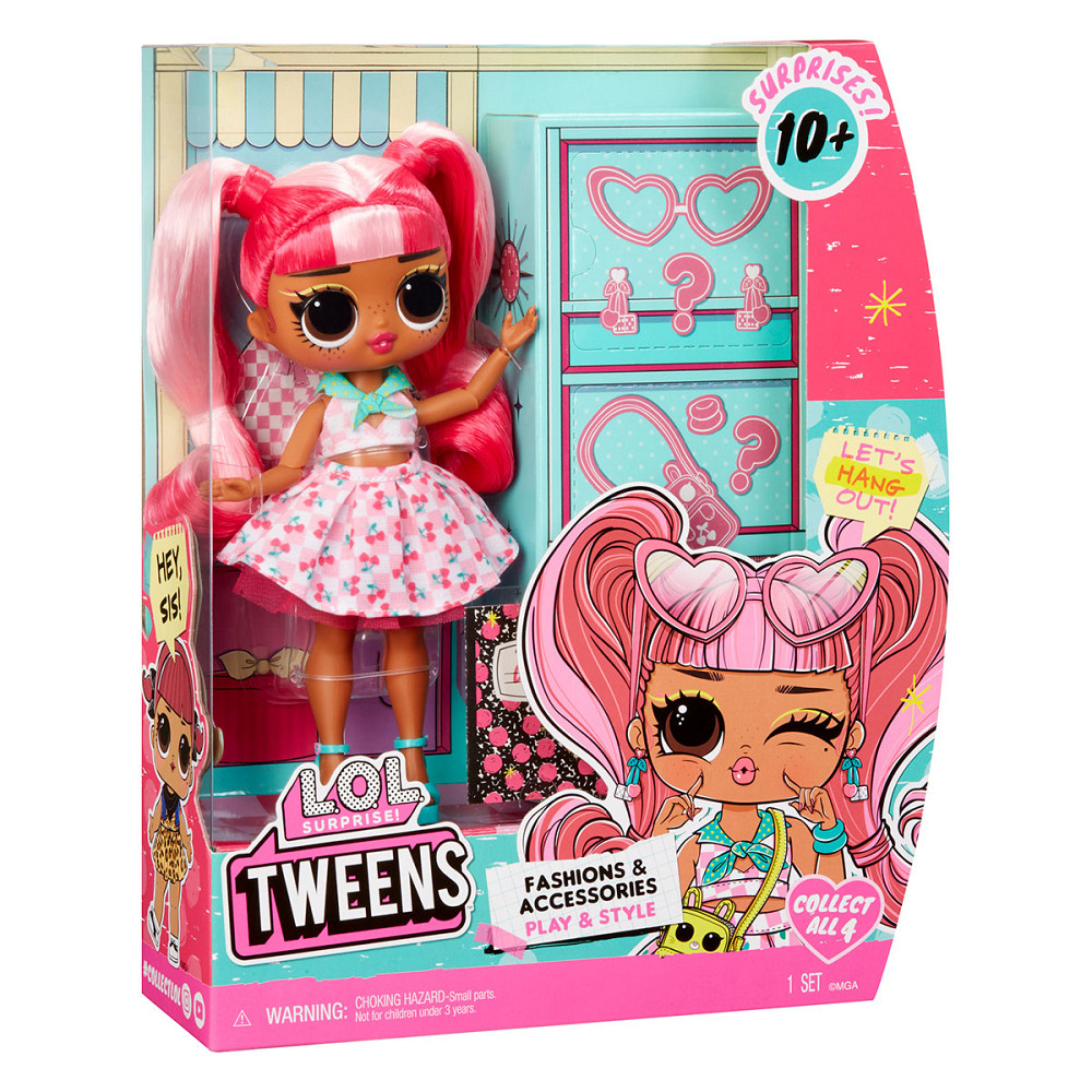 Ігровий набір з лялькою L.O.L. Surprise! серії Tweens Core  – Черрі-Леді Днепр - изображение 8