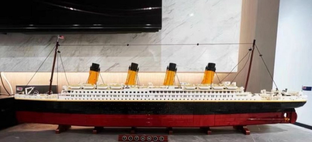 Блоковый конструктор “Титаник” 1,15 м | 9090 деталей. Харьков - изображение 7