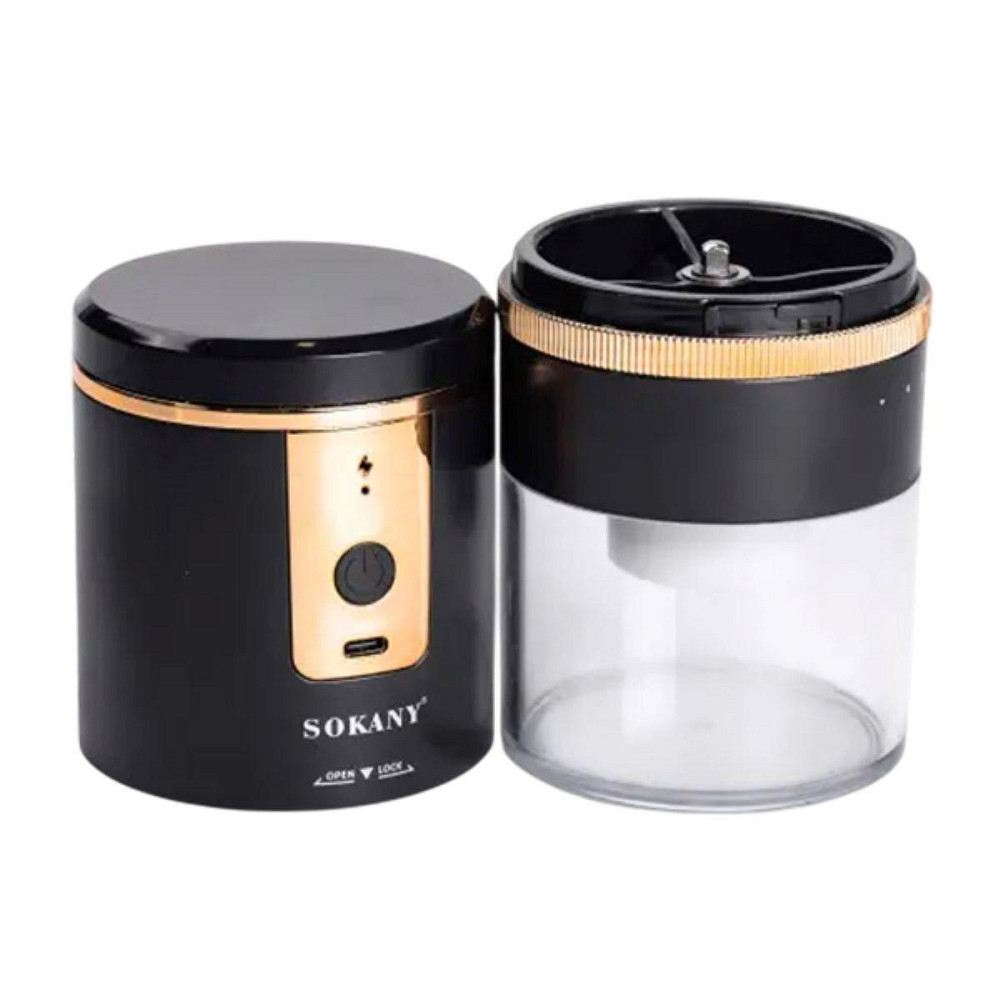 Автоматична акумуляторна кофемолка Sokany 250 мл Київ - фото 2