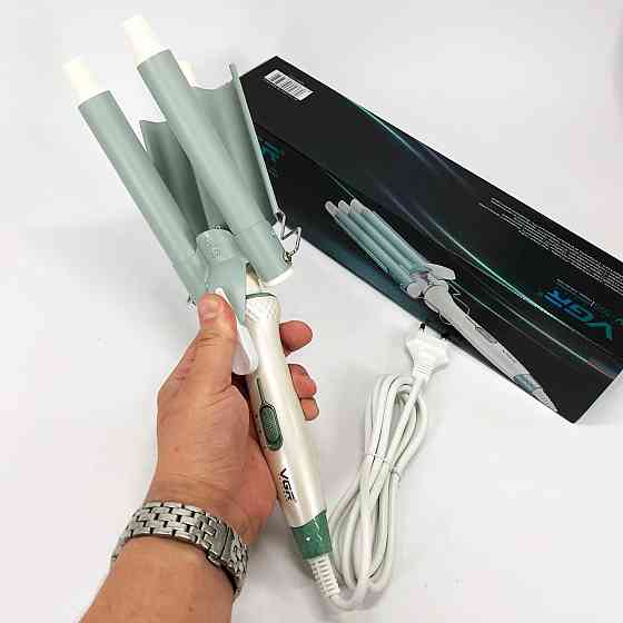 Расческа для укладки и выравнивания волос, Выпрямитель для волос Щипцы для объемной прически BL-34 Львов