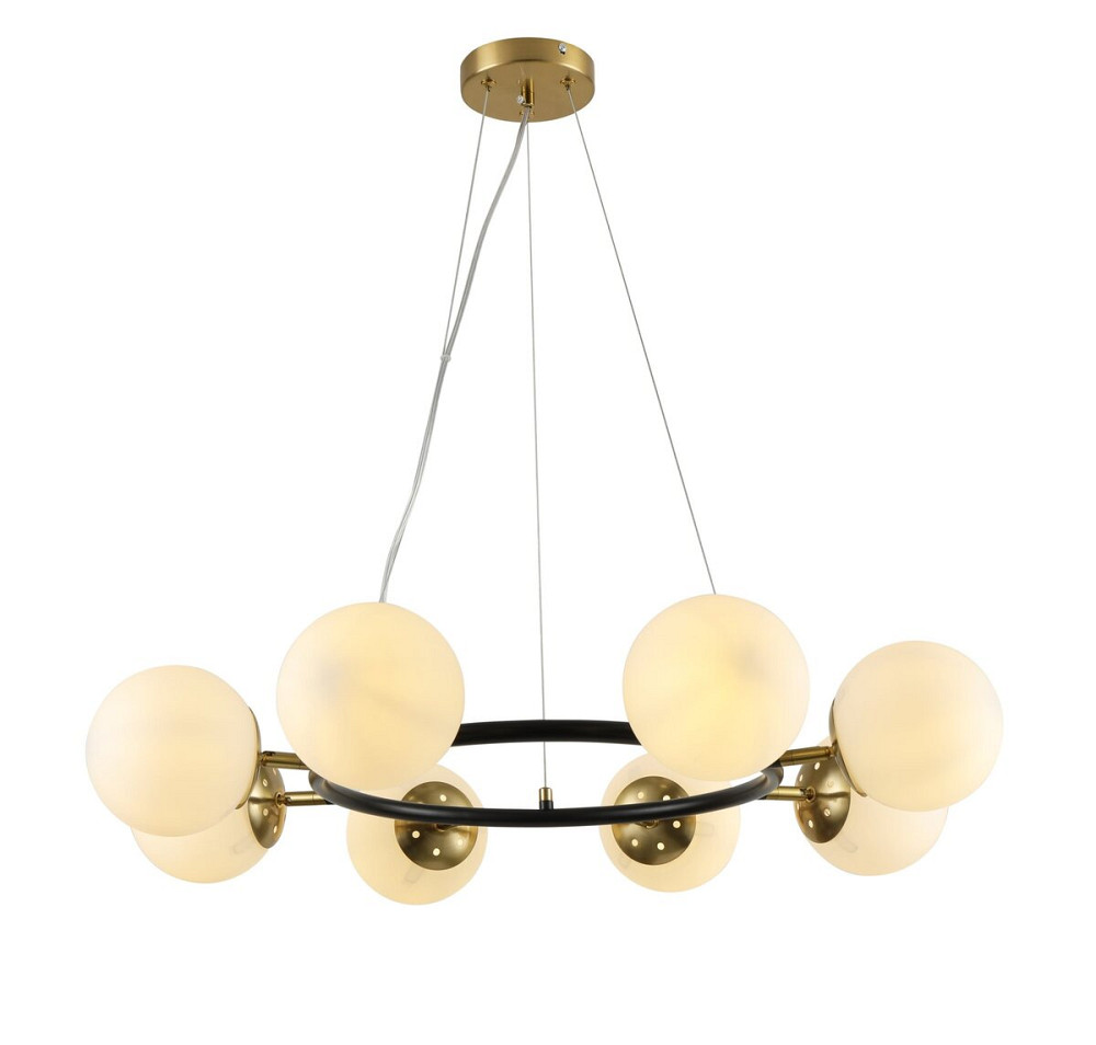 SIRIUS Люстра підвісна молекула 74542/8 CP+Matte Black на 8 плафонів Киев - изображение 2