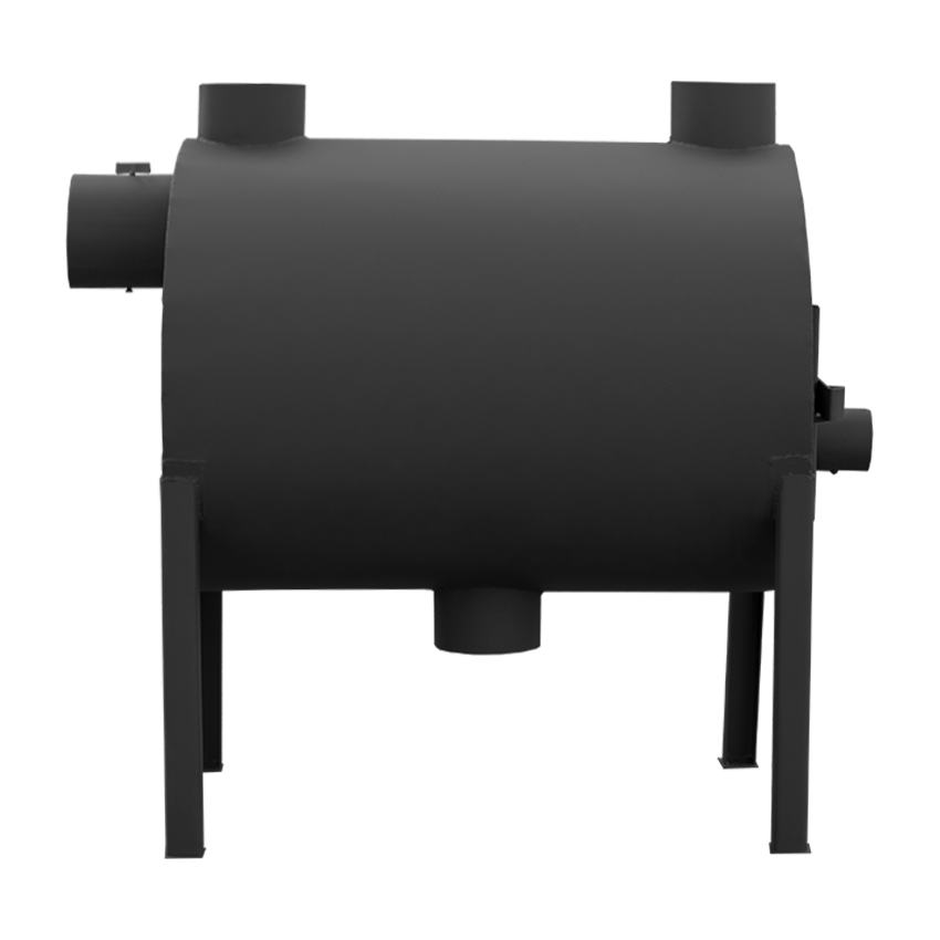 Піч булер'ян буржуйка Екожар Про 500 з вертикальними тепловими виходами Київ - фото 2