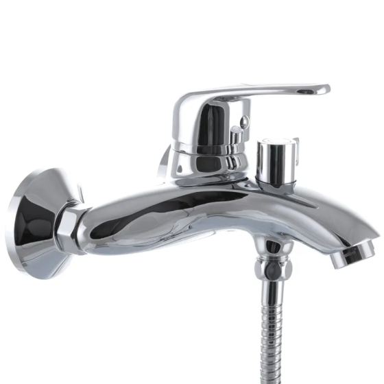 Змішувач для ванни Haiba Magic 009 з чорною ручкою HB0696 Харків