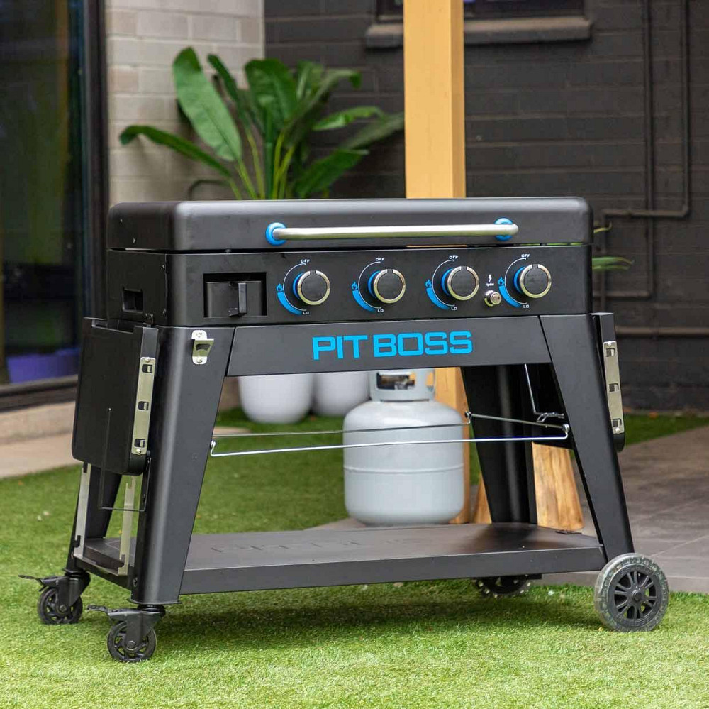 Портативный газовый гриль-планча Pit Boss Ultimate, на 4 горелки, съемный, со столом, 10813 Код: 011110 Ровно - изображение 5
