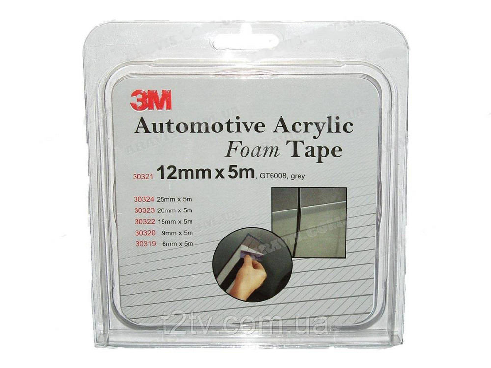 Скотч двосторонній. 3 М (30320) 9мм х5м x0.8мм блістер (упаков.) Вінниця - фото 1