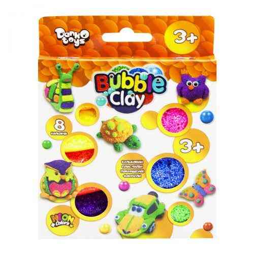 Креативна творчість "Bubble Clay" 8 кольорів укр (20), шт Київ