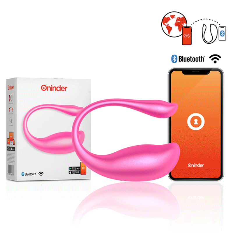 Смарт виброяйцо, цвет розовый Oninder (Испания) Sex Aura Киев - изображение 1