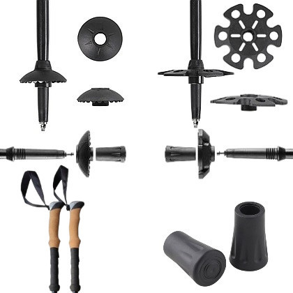 Палиці для скандинавської ходьби трекінгові палиці туристичні для спортивної ходьби PowerPlay 9107 Friluftsliv Київ - фото 10