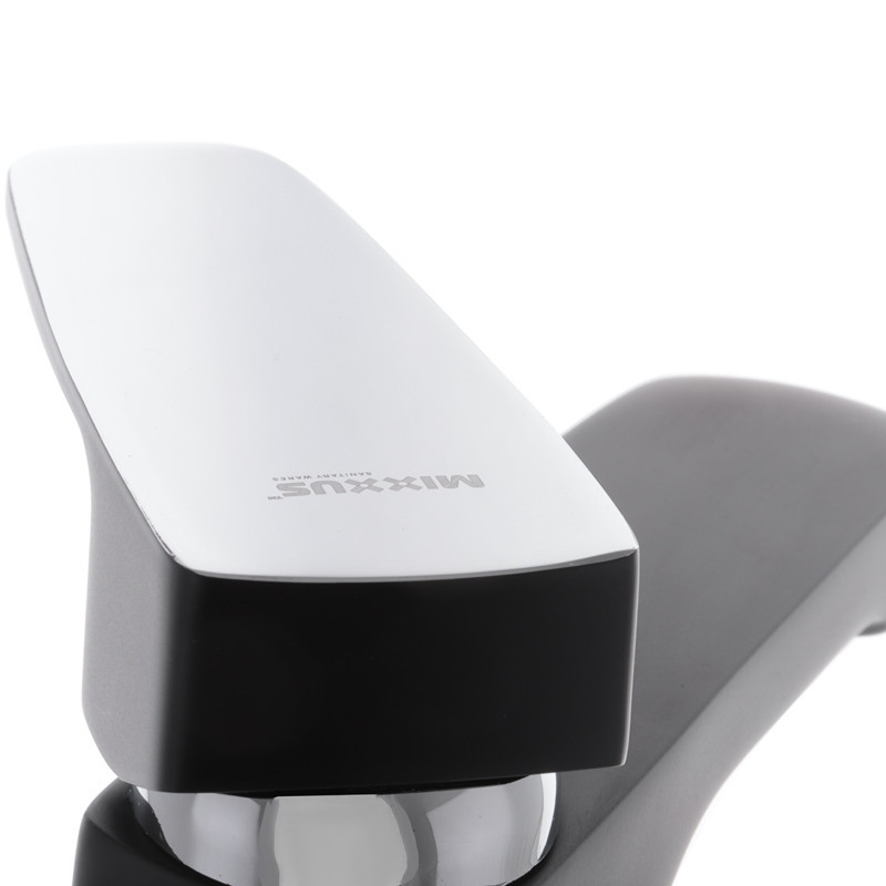 Чорний змішувач для умивальника Mixxus Missouri 001 (MI0598) Харків - фото 4