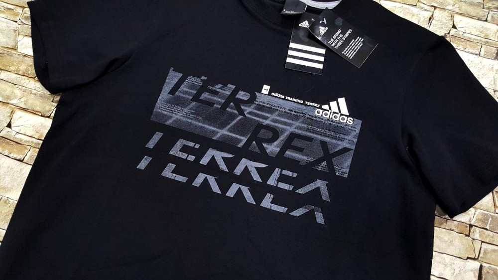 Мужская футболка Аdidas Terrex Logo Bar,оригинал .p.S(44-46) Киев - изображение 3
