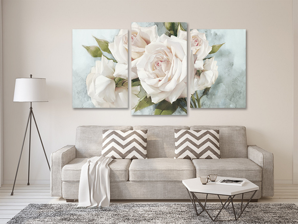 Модульна картина у вітальню/ спальню Троянда  Art-584_3 100x150 см Київ - фото 2