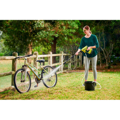 Мийка високого тиску Ryobi низького тиску RY18PW22A-0, 18В ONE+, 22бар, 182 л/год. (без АКБ та ЗП) (5133004570) Вінниця - фото 9