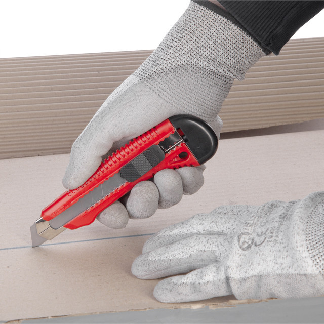 Нож сегментный, 18 мм, металлическая направляющая INTERTOOL HT-0501 Киев - изображение 7