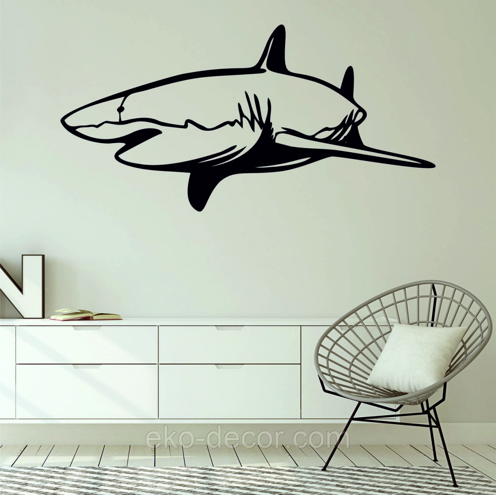 Декоративне настінне Панно «Акула» Декор на стіну Київ - фото 6