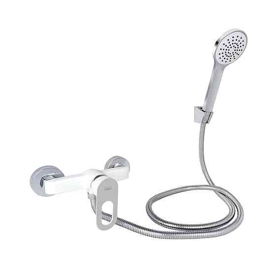 Змішувач для душу Lidz Latwa 010 (з душовим гарнітуром) (k40) LDLAT010WHI45426 White Київ