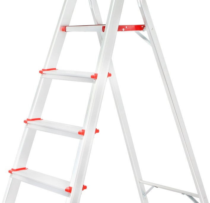 Алюминиевая стремянка лестница двусторонняя 5 ступенек до 150 кг Mar-Pol (M85602) Нововолынск - изображение 3