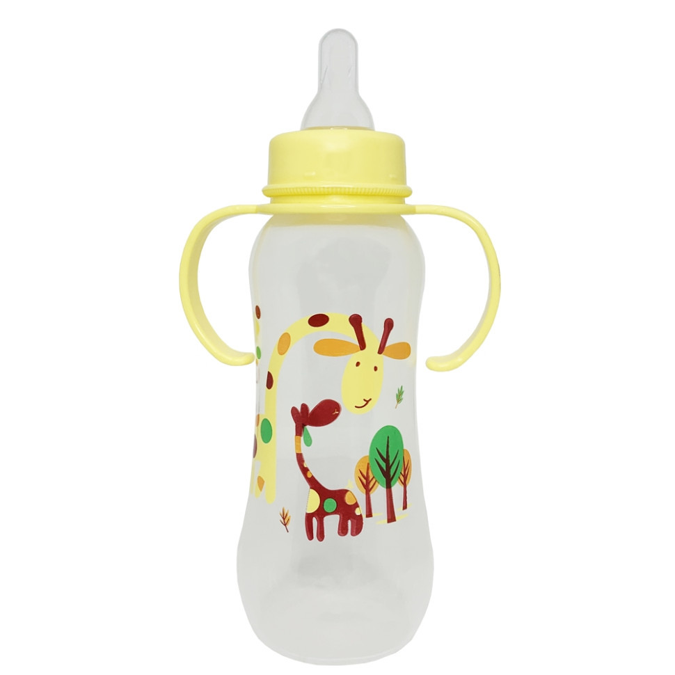 Бутылочка пластиковая с ручками MGZ-0207(Yellow) 250 мл Винница - изображение 2