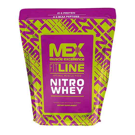Протеїн Mex Nutrition Nitro Whey 2270 g (Vanilla/Cinnamon) Луцьк