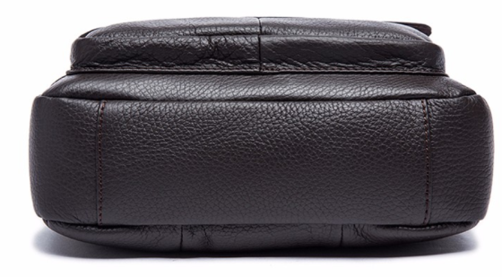 Сумка через плече зі шкіри Vintage 20022 Коричнева Київ